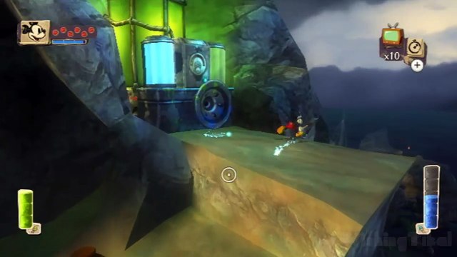 Disney Epic Mickey Walkthrough Part 11 (Wii) Skull Island + Boss (Captain Hook) [No Commentary]