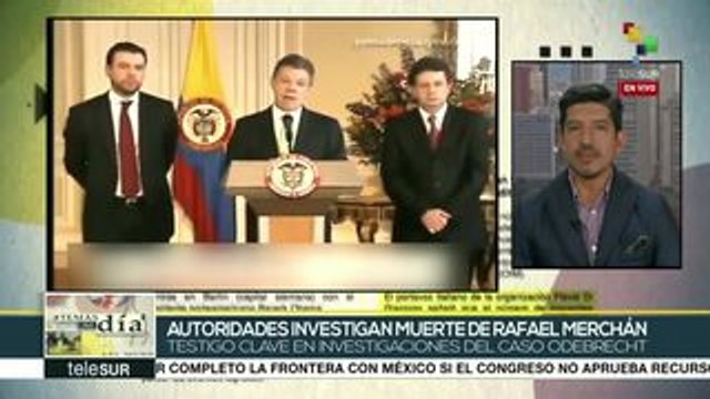 Colombia: investigarán muerte de testigo clave en caso Odebrecht