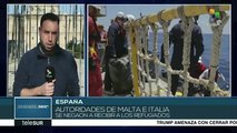 España permite desembarco de refugiados rescatados en costas libias