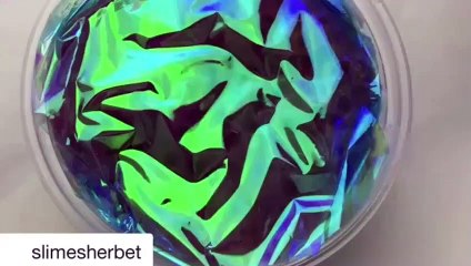 SATISFYING IRIDESCENT SLIME COMPILATION // diySatisfying