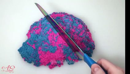 EXTREMELY SATISFYING Kinetic Sand Compilation #7| SUPER CRUNCHY ASMR