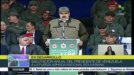 Maduro: Venezuela está en una lucha histórica por la dignidad
