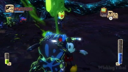 Disney Epic Mickey Walkthrough Part 16 (Wii) Final Battle (Phantom Blot) + Good Ending