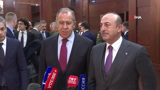 Dışişleri Bakanı Çavuşoğlu: Suriye Konusunda Rusya ve İran'la Yakın İşbirliği İçinde Çalışmaya...