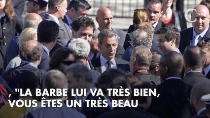La belle déclaration de Carla Bruni à Nicolas Sarkozy et à sa "petite barbe"