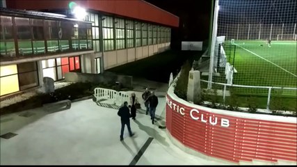 Aitor Elizegi, Presente en el Entrenamiento Navideño del Athletic