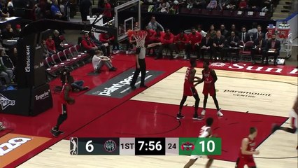 Dallas Lauderdale goes up to get it and finishes the oop