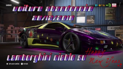 NFS Payback - Voiture abandonnée 28/12/2018 - Soluce