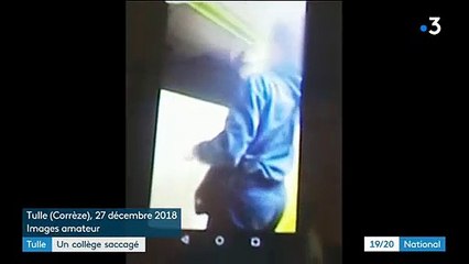 Regardez ces jeunes qui ont saccagé un collège à Tulle en se filmant et en postant la vidéos sur les réseaux sociaux