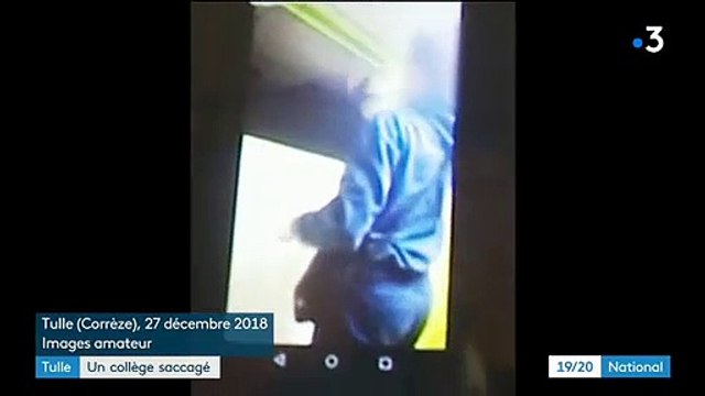 Regardez ces jeunes qui ont saccagé un collège à Tulle en se filmant et en postant la vidéos sur les réseaux sociaux