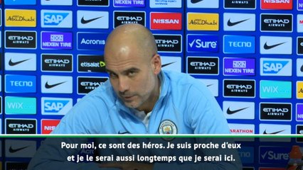 20e j. - Guardiola : "Mes joueurs sont des héros"