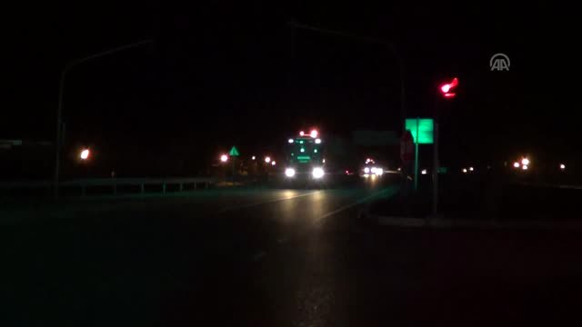 Suriye Sınırına Askeri Sevkiyat