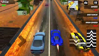 Traffic Racing Extreme "Desert Rain" Speed Car Race games - Android Gameplay FHD #3