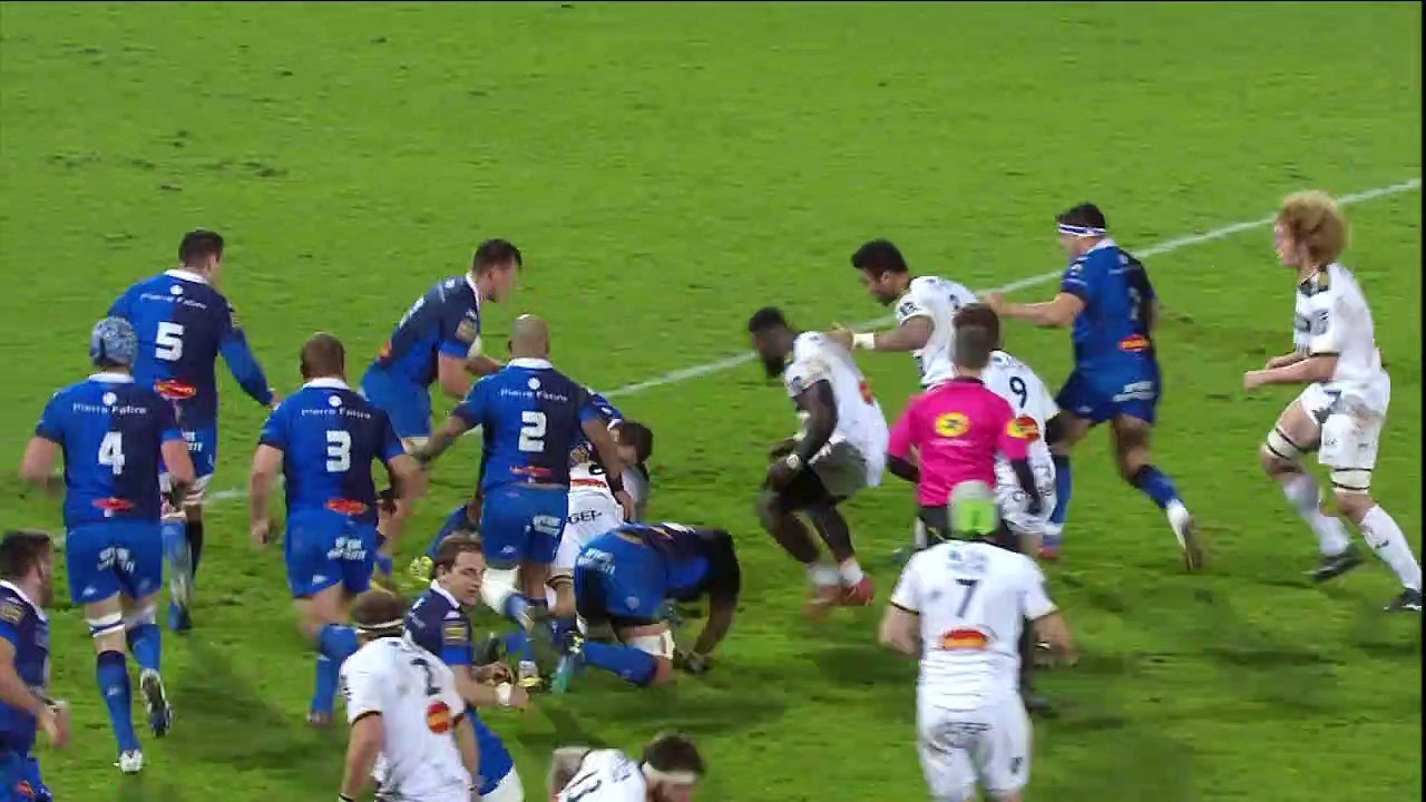 TOP 14 - Essai Pierre AGUILLON 1 (SR) - La Rochelle - Castres - J13 - Saison 2018/2019