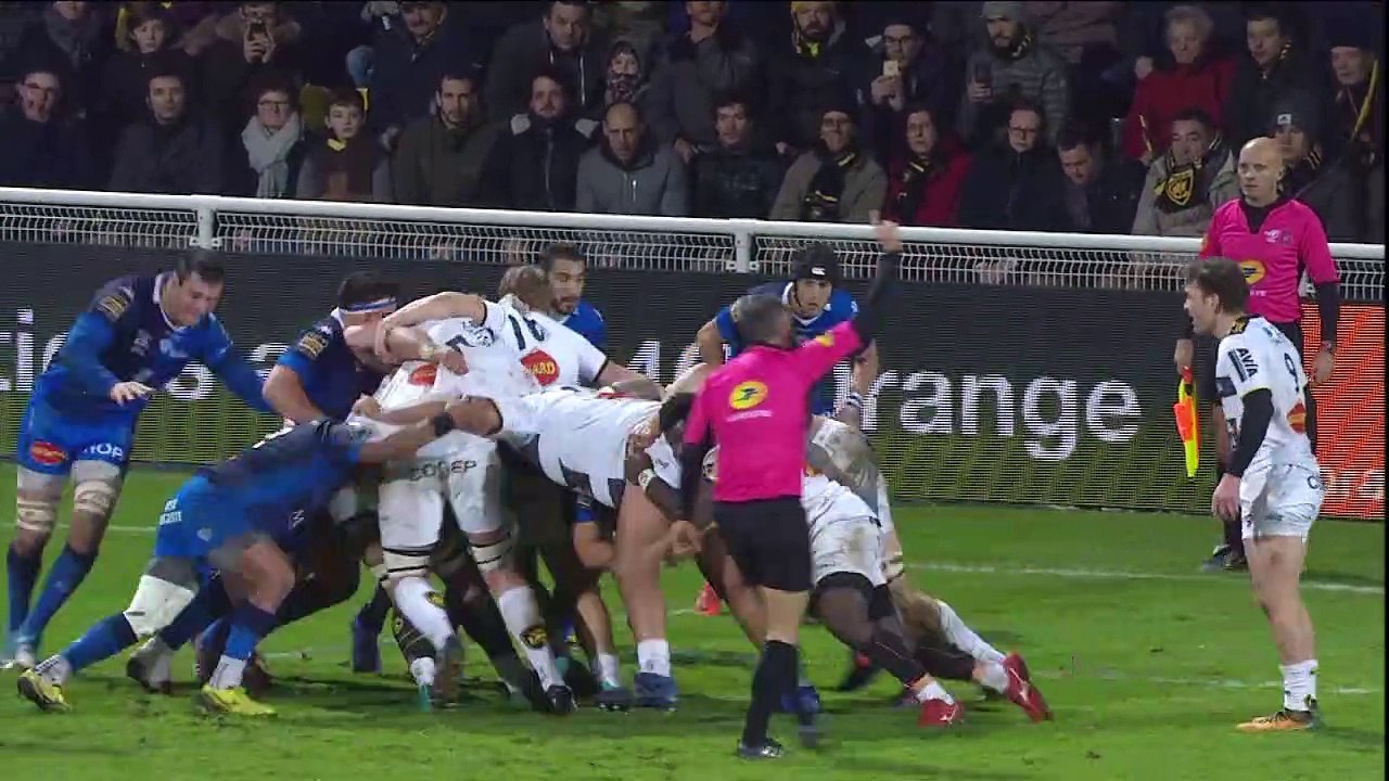 TOP 14 - Essai Marc ANDREU 1 (SR) - La Rochelle - Castres - J13 - Saison 2018/2019