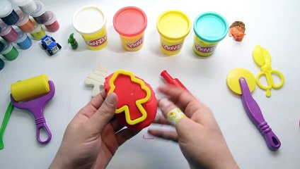 learn to make christmas tree play doh learn colors