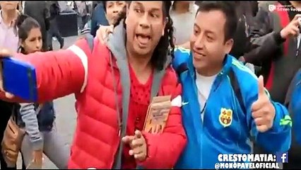 MONO PAVEL SE DEFIEND3 Y ACUS4 A JOVEN DE QUERER D3STRUIR A CÓMICOS AMBULANTES