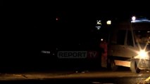 Report Tv - Përplasja me armë zjarri në Elbasan, pamje nga vendi i ngjarjes