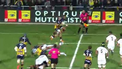 TOP 14 - Essai Enzo FORLETTA (USAP) - Perpignan - Clermont - J13 - Saison 2018/2019