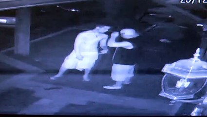 Imagens flagram carro sendo furtado na Rua Pernambuco