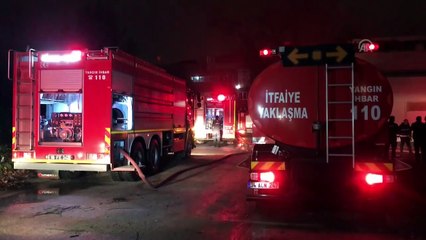 Atıl durumdaki spor salonunda çıkan yangın söndürüldü - BURSA