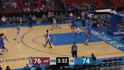 Sir'Dominic Pointer throws it down!