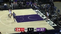 Cameron Reynolds rises up and throws it down