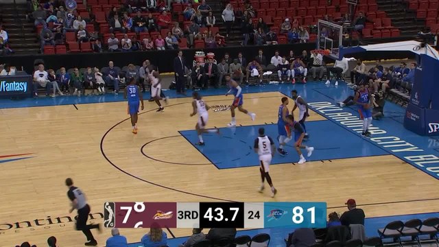 Sir'Dominic Pointer (11 points) Highlights vs. Oklahoma City Blue