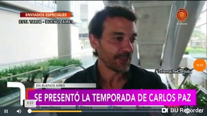 Pedro nota en presentación elencos - 05 de Diciembre