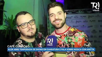 Alok abre temporada de shows em Guaratuba e fala sobre parceria com Anitta