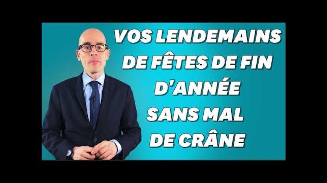 Boire au Nouvel An en évitant la gueule de bois, c'est possible