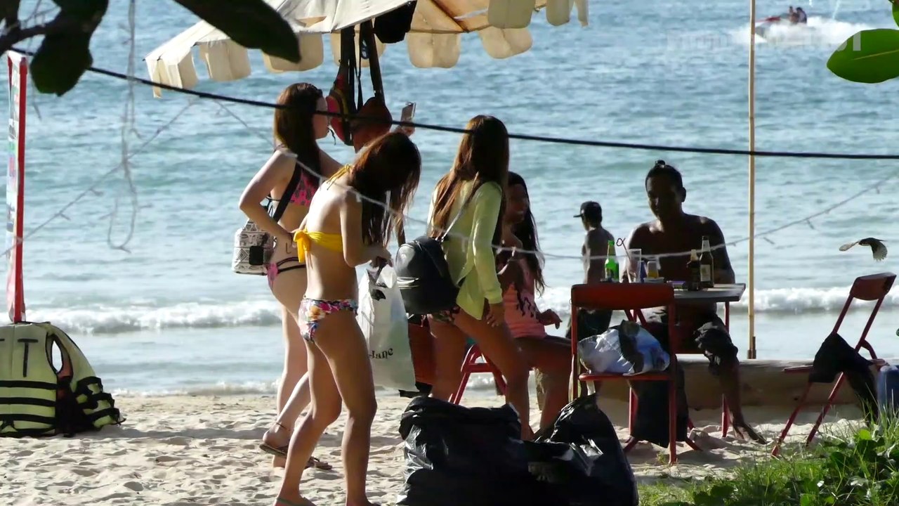 Patong Beach - Day Scenes in the High Season