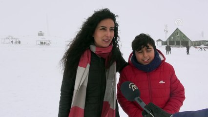 Güneydoğu'nun 'Uludağ'ında kayak sezonu açıldı - ŞANLIURFA