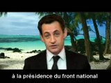 Sarkozy voeux 2008 - Parodie