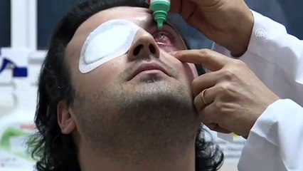 Kornea nakli sonrası ilk olarak doktorunun mesajını okudu - İZMİR