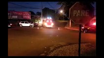 Colisão entre dois carros deixa uma pessoa ferida no Bairro Universitário