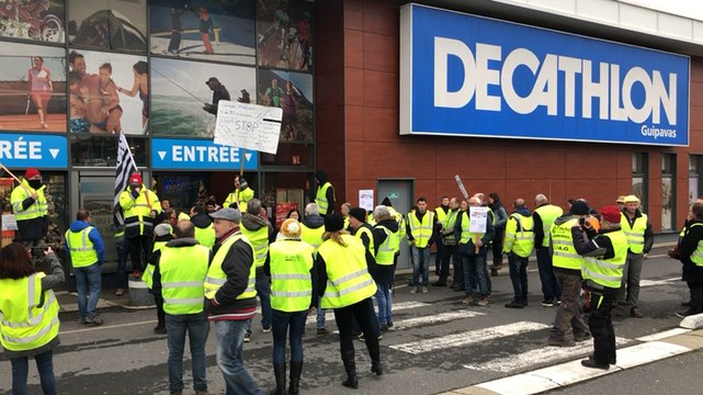 Brest. Les gilets jaunes manifestent ce samedi matin