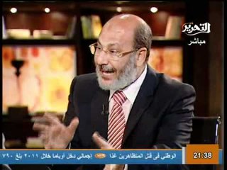 صفوت حجازى يعترف على الهواء بان الاخوان اعطوا فرصة للجنزوري وانه خانهم بادائه التنفيذى