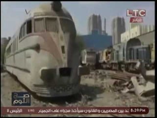 حصري بالفيديو- نكشف فضيحة اهمال قطار الملك فاروق الاثري وتكهينه