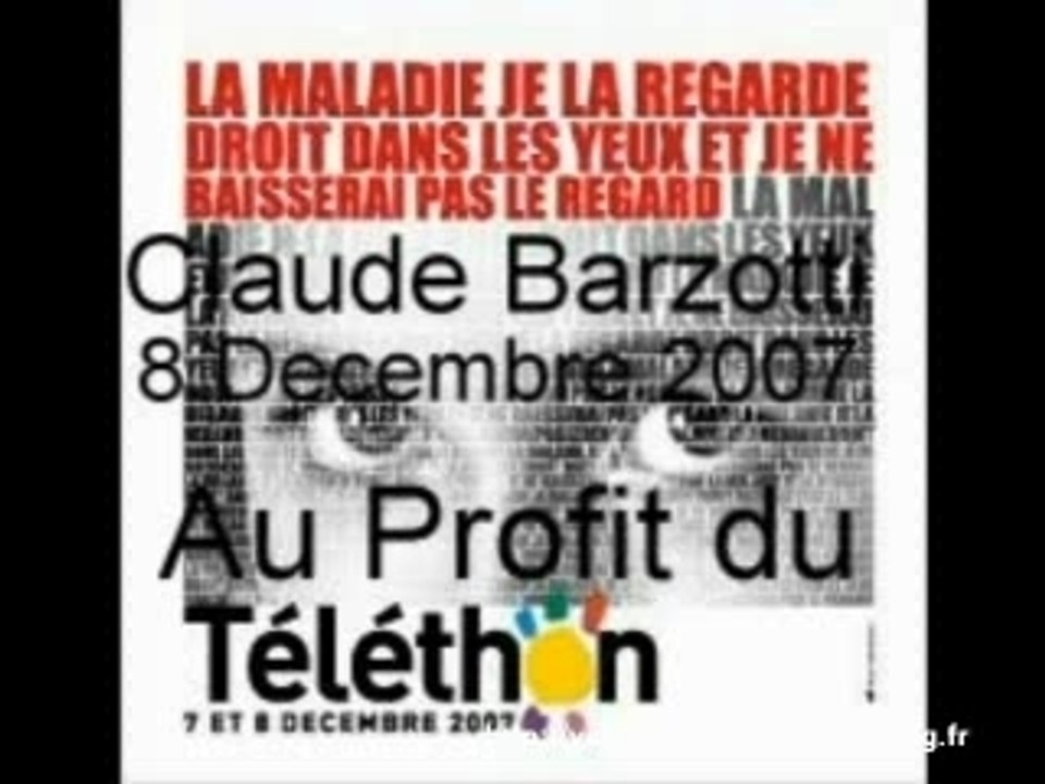 Claude Barzotti - Le Chant des Solitaires