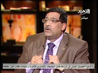 قناة التحرير برنامج فى الميدان مع رانيا بدوي حلقة 12 فبراير 2012 وتغطية لليوم التالى للاضراب ولقاء مع د