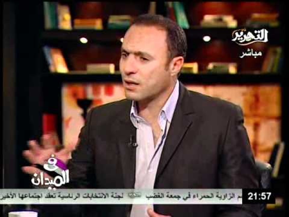 انفعال نادر السيد فى الاستديو لمحاكمة الثوار وا...