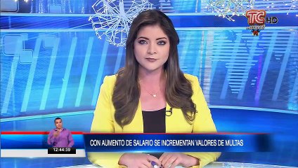 Con el aumento del salario básico, se incrementan  valores de multas