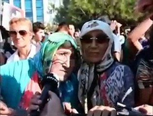 Çapulcuların sırtı yere gelmez! Teyzemize Kulak Verin!