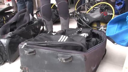 Noel Baba Deniz Dibinden Bir Torba Çöp Çıkardı