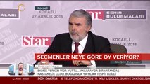 Recep Tayyip Erdoğan'a oy verenler, hizmet için oy veriyor