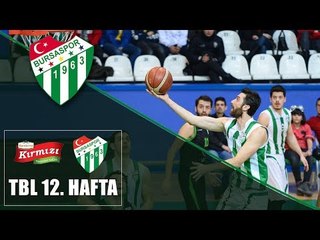 TBL 12. Hafta: Bandırma Kırmızı - Bursaspor 1. Yarı