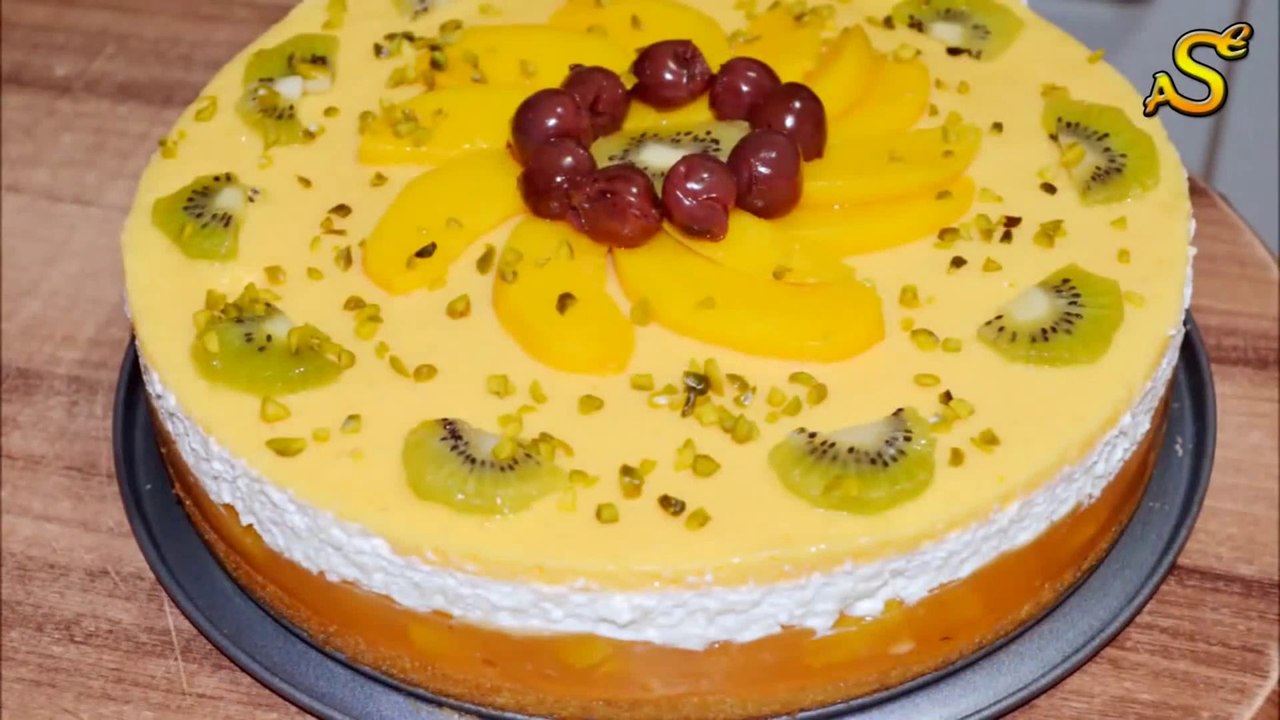 Multivitamin pfirsich torte -  pfirsichtorte