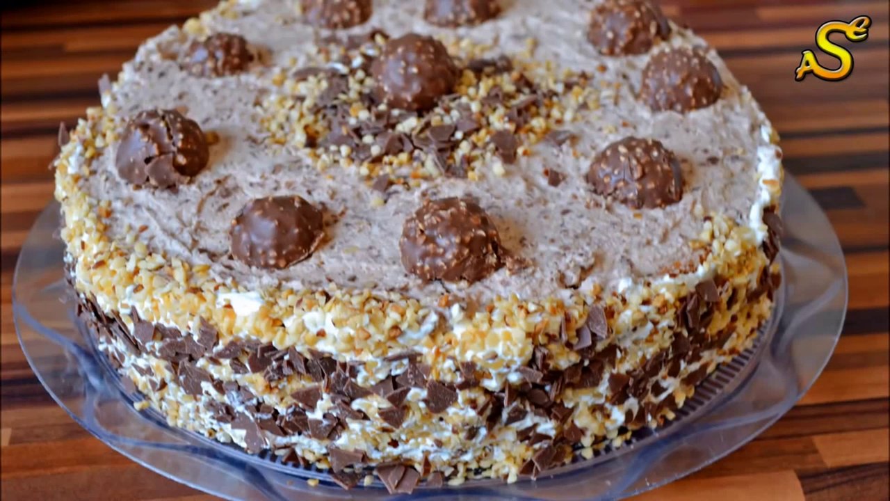 Ferrero rocher torte