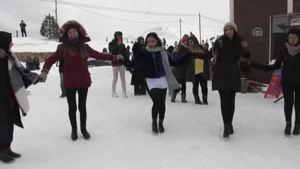 Zigana Dağı'nda Yeni Yıl Yoğunluğu